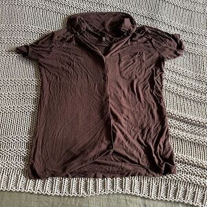 SKIMS Sleep Short Sleeve Top